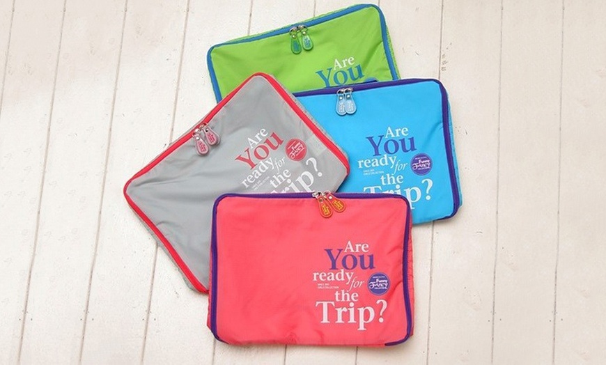 Image 2: Five-Piece Luggage Organiser Set