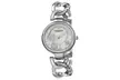 Women's Akribos XXIV  Quartz Diamond Mother Of Pearl Dial Twist Chain Link Watch - Second Medium