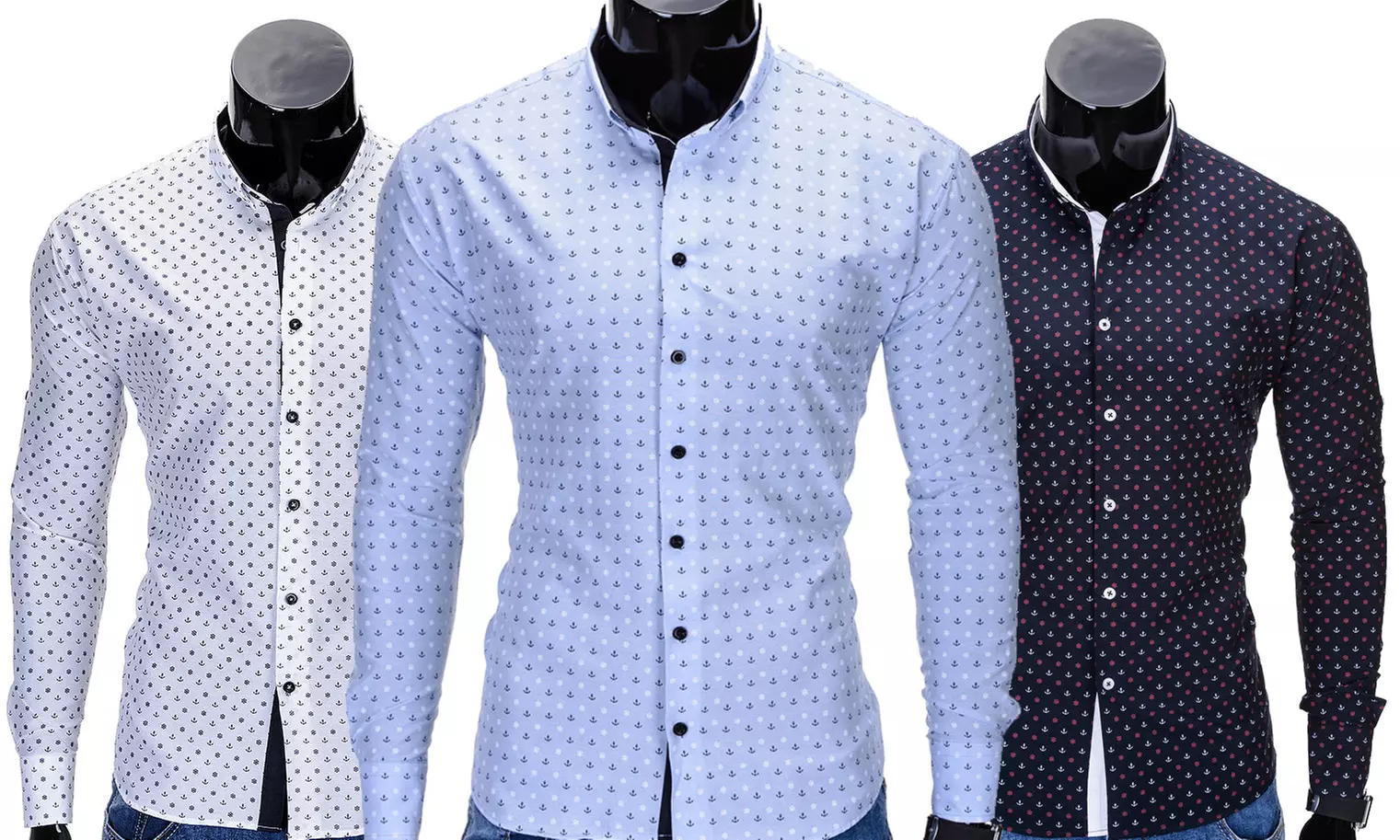 Hemd aus Baumwolle aus 100% Baumwolle für Herren im Modell und in der Farbe nach Wahl - Primary Image