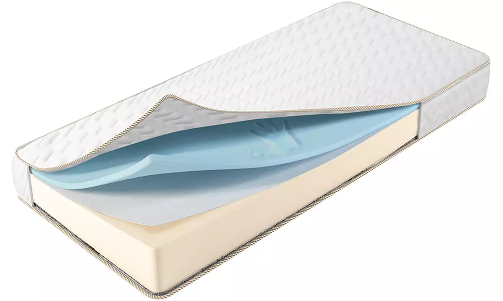 Matelas "Golden" à mémoire de forme, mousse haute résilience, hypoallergénique, marque Sampur - Second Medium