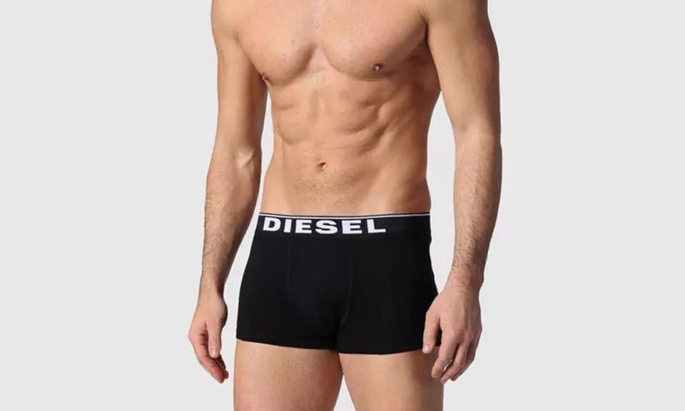Diesel Three-Pack of Men's Boxer Shorts - Primary Image