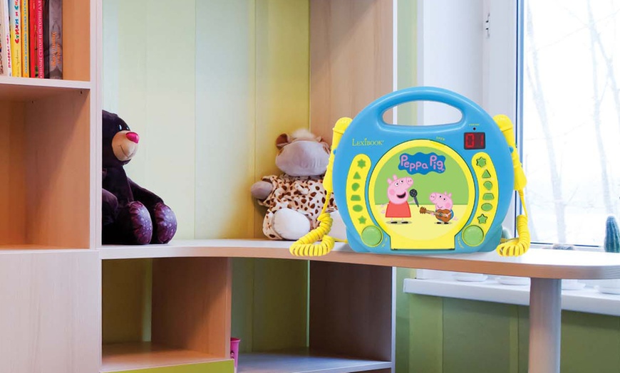 Image 2: Lexibook Peppa Pig CD Player