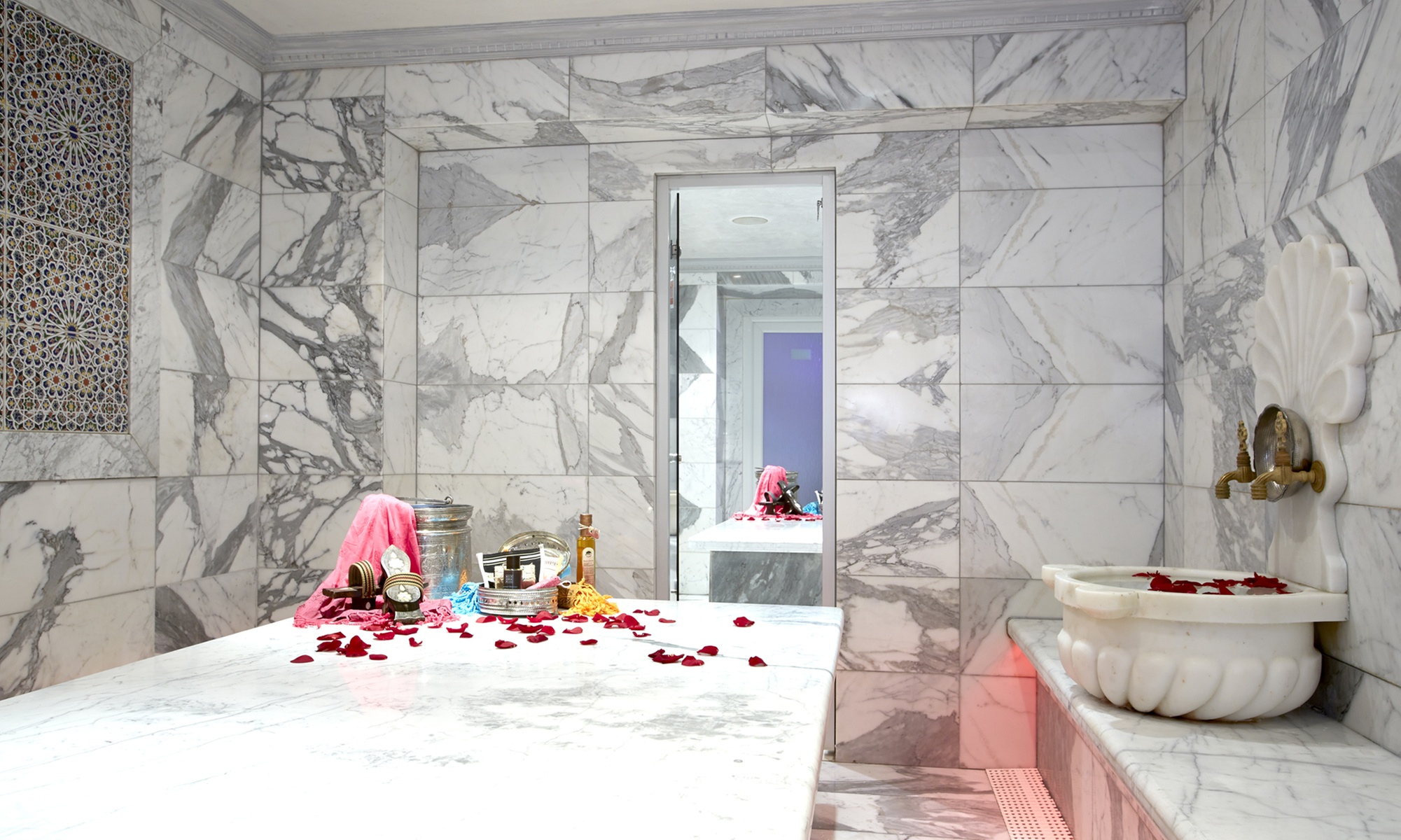 90-Minute Turkish Hammam & Moroccan Bath Experience for One or Two