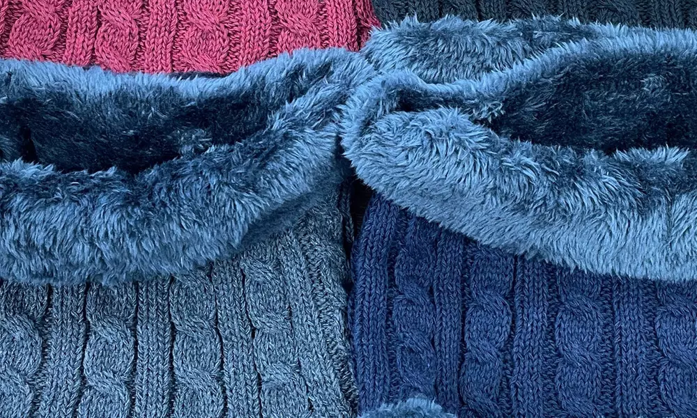 Nekwarmer met imitatiebont