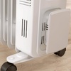 Image 2: HomCom Quiet Oil Filled Radiator; choose from 7, 9 or 11 Fin in White