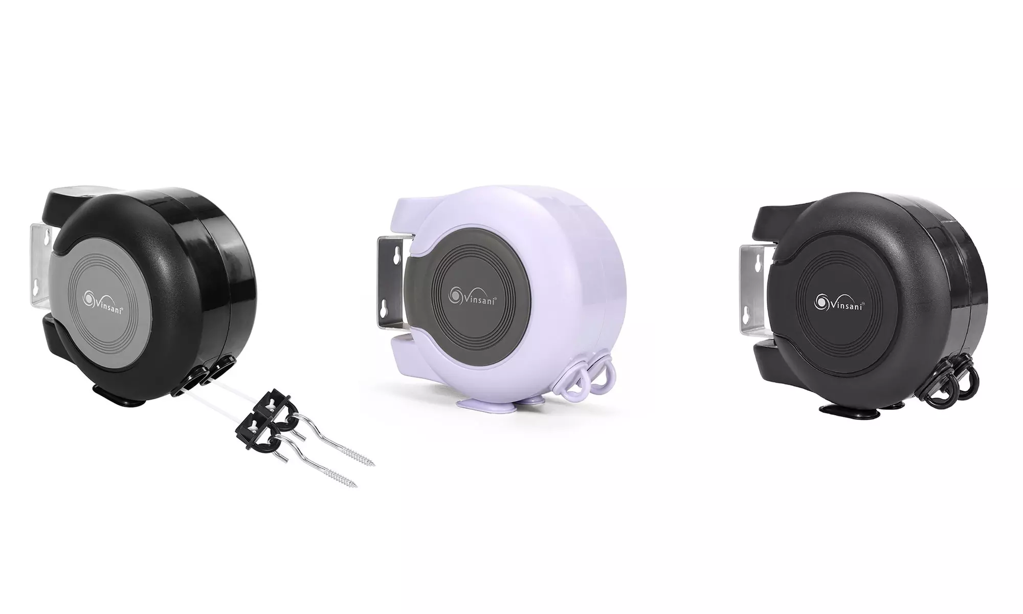 Retractable Washing Line with Twin Cable - Primary Image