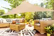 Tenda parasole da esterno, dal design a vela, disponibile in 4 colori e dimensioni - Image 3