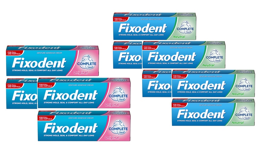 Image 1: Fixodent Cream