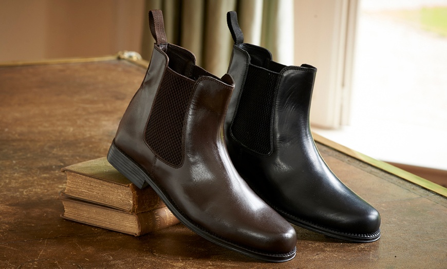 Image 1: Men's Chelsea Boots