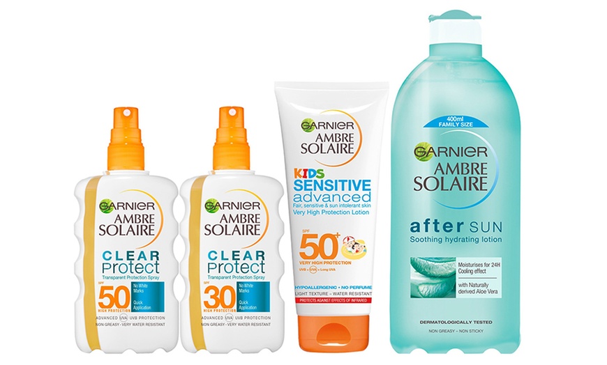 Image 2: Garnier Sun Cream Multipack Kit