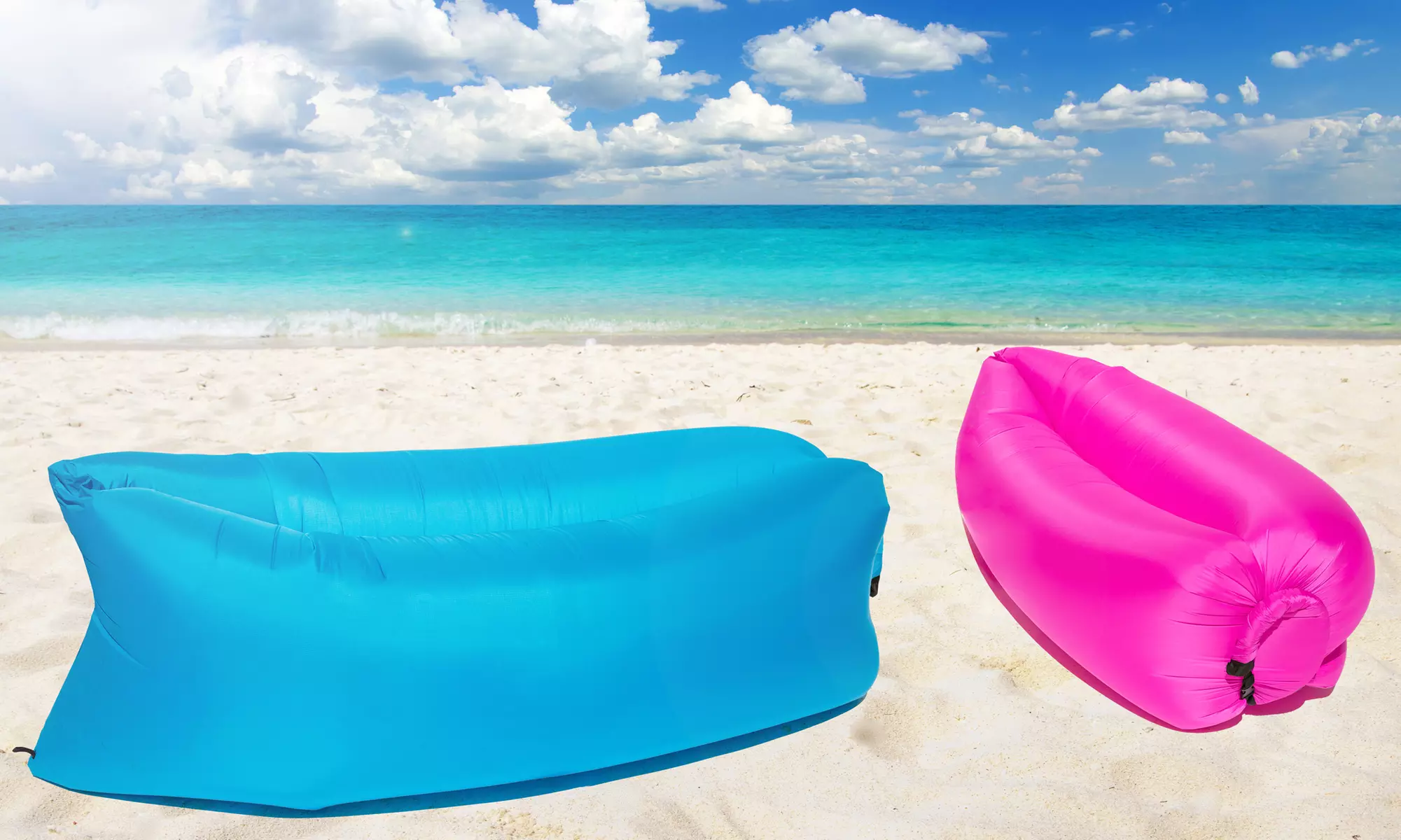 Lounge N' Chill Inflatable Air Bed - Primary Image