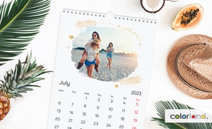 Personalised A3 Photo Calendar from Colorland