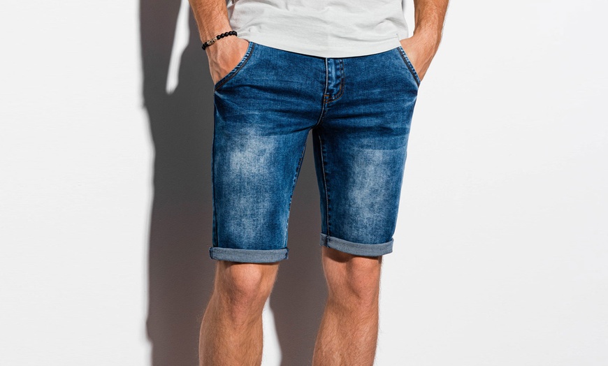 Image 4: Short denim pour homme