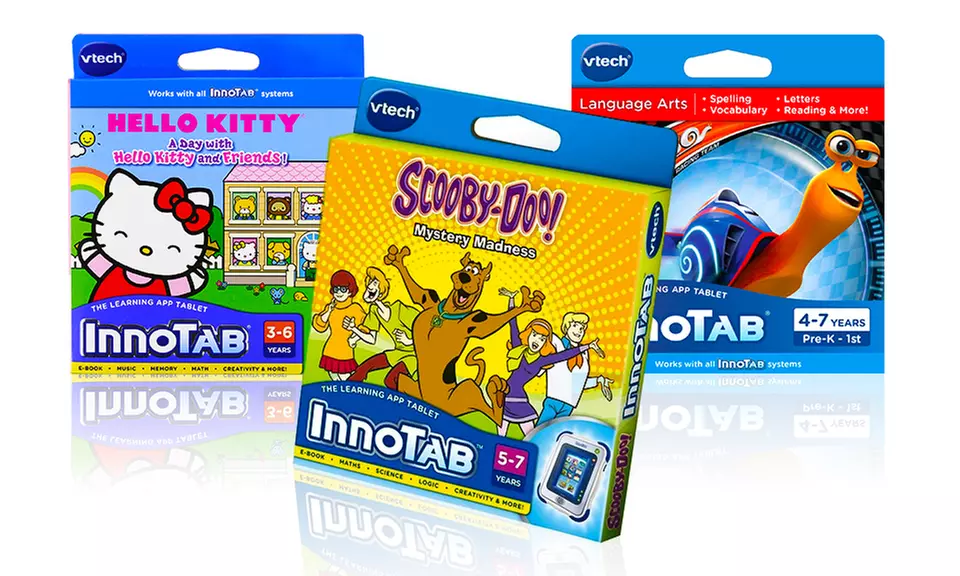 VTech InnoTab Software Turbo, Hello Kitty, or Scooby Doo Learning Games - Primary Image