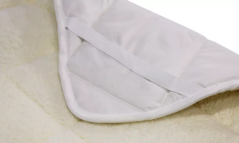 Surmatelas Sherpa réversible, Sampur