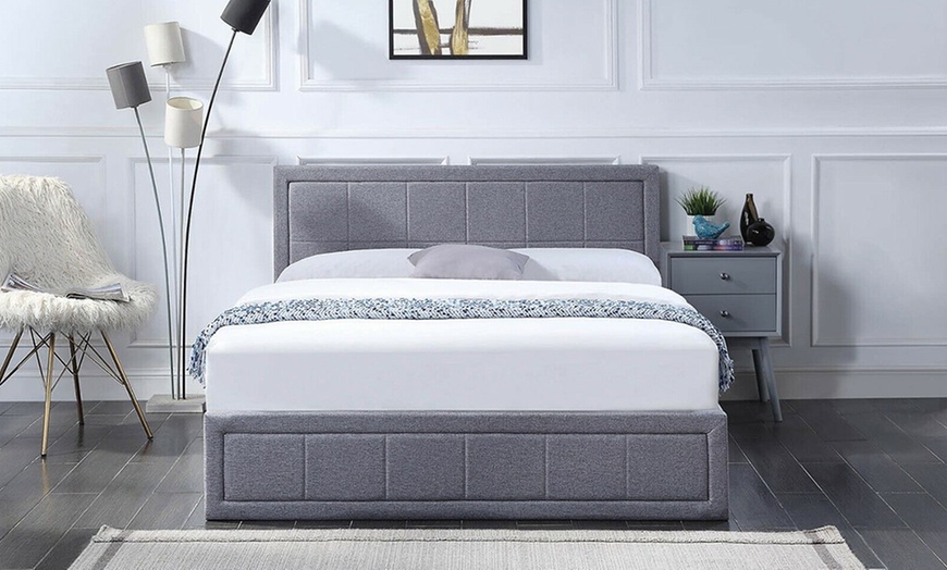 Image 18: Ottoman Bed Range with Optional Mattress