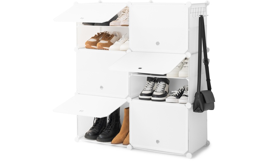 Image 3: Innovagoods modulares Schuhregal