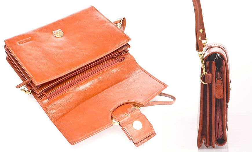 Image 6: Leather 2-in-1 handbag and wallet