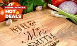 Personalised Chopping Board