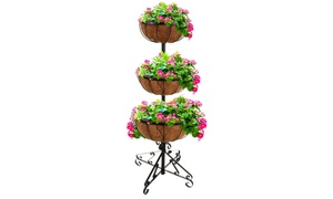 Three-Tier Coco Planter