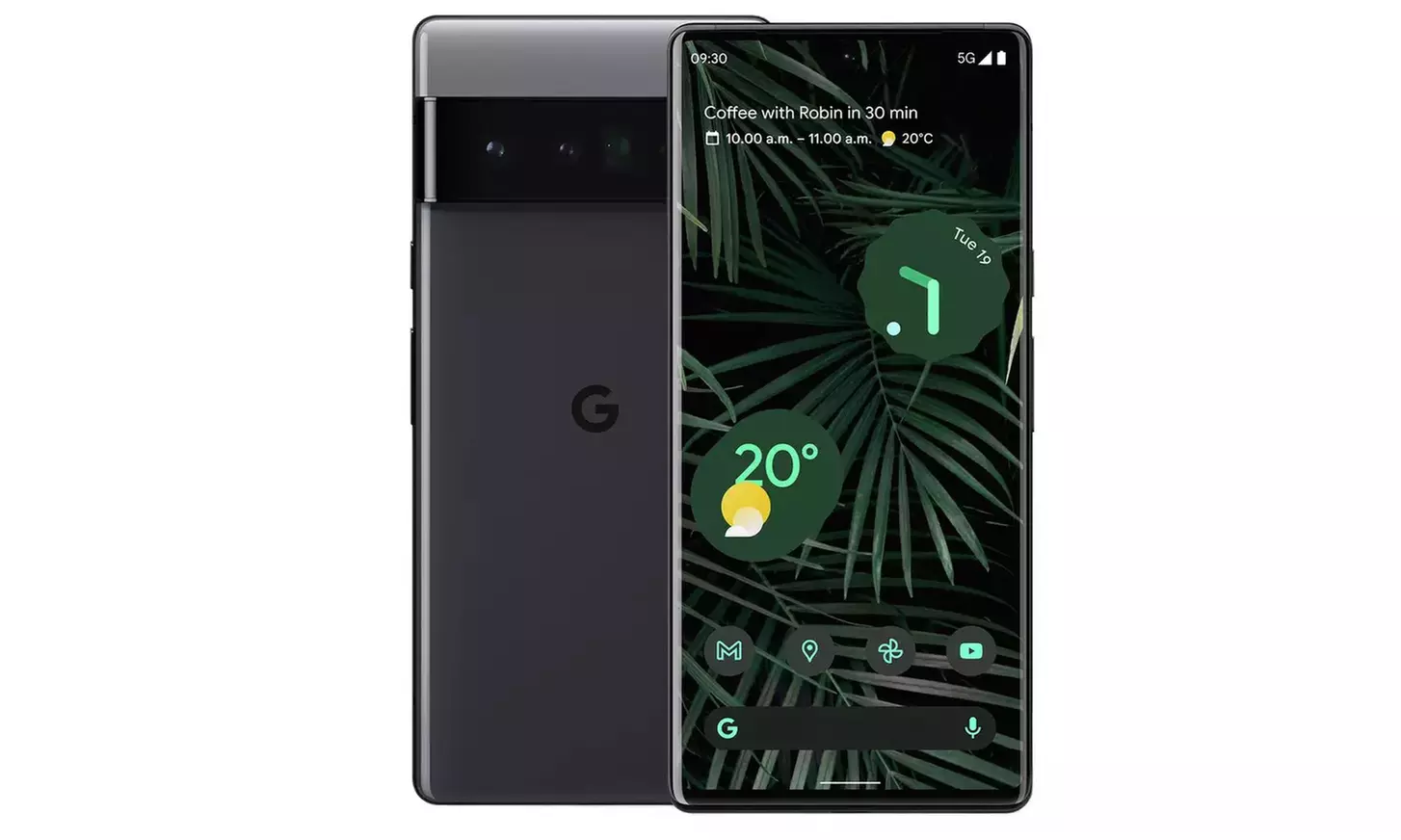 Neues Google Pixel 6 Pro 128 GB in Schwarz - Primary Image