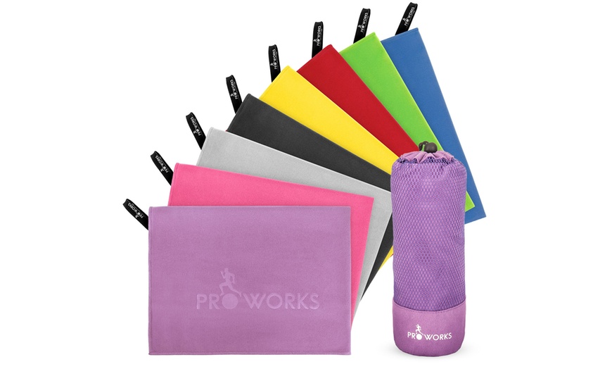 Image 8: Proworks Microfibre Towel