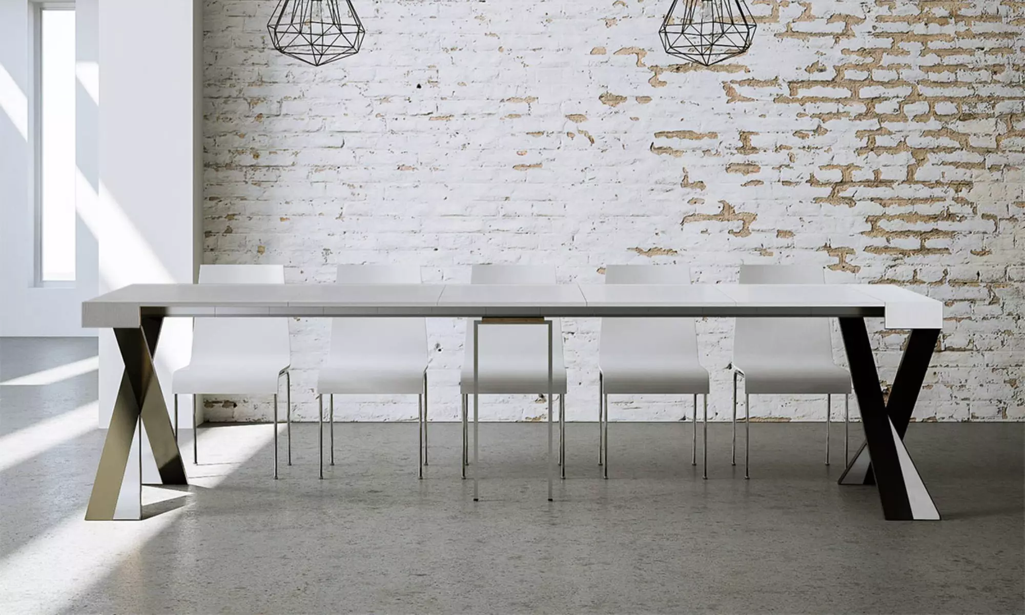 Verlengbare tafel 'Diago'