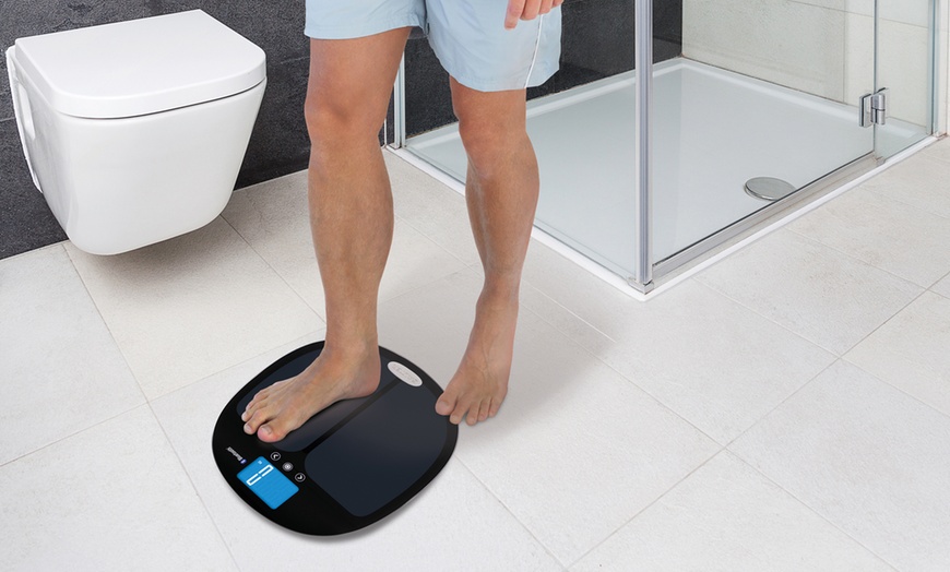 Image 3: Salter Curve Bluetooth Smart Analyser Bathroom Scale