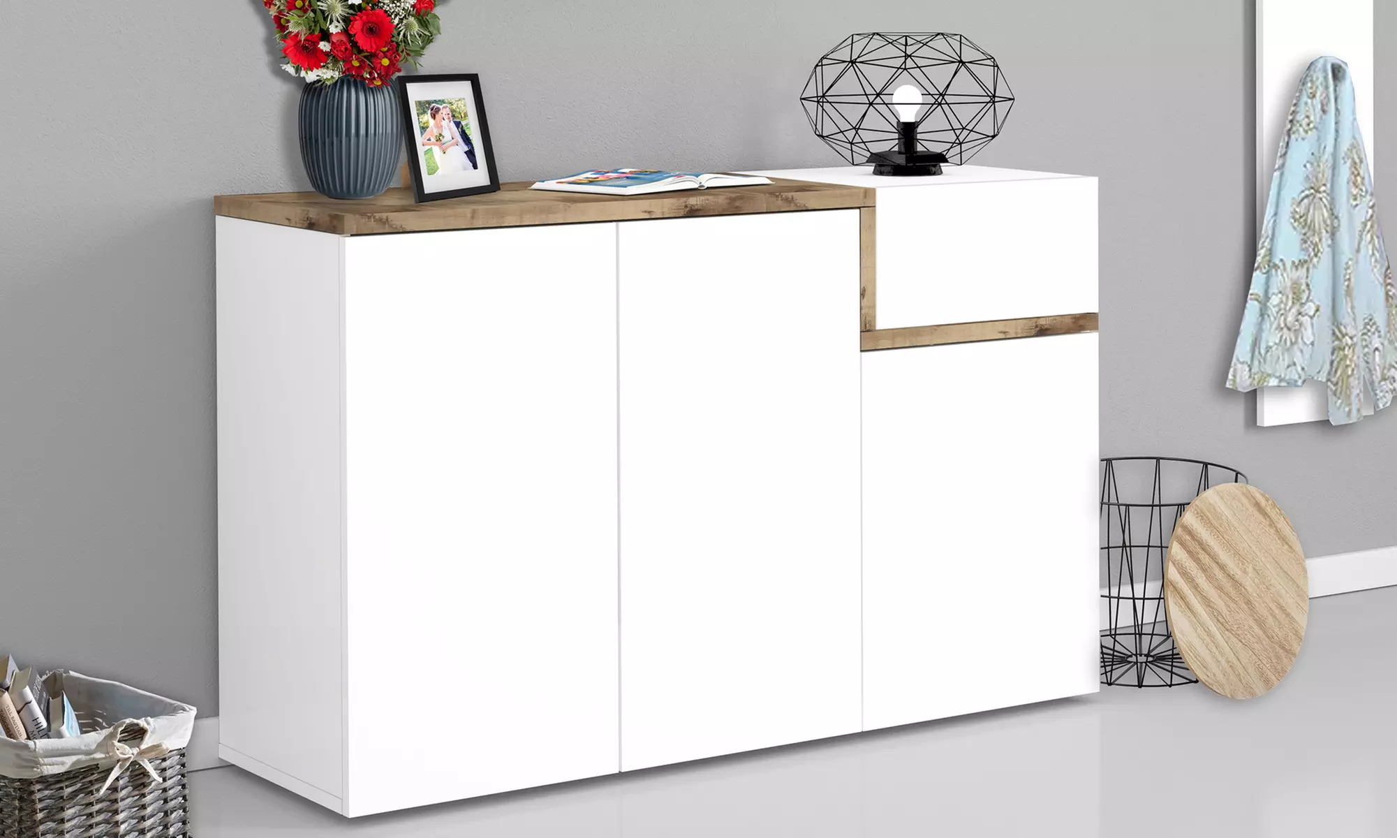 Armadietto per scarpe dal design elegante