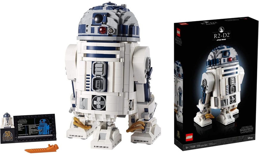 Image 1: Lego Star Wars R2D2 Model 75308