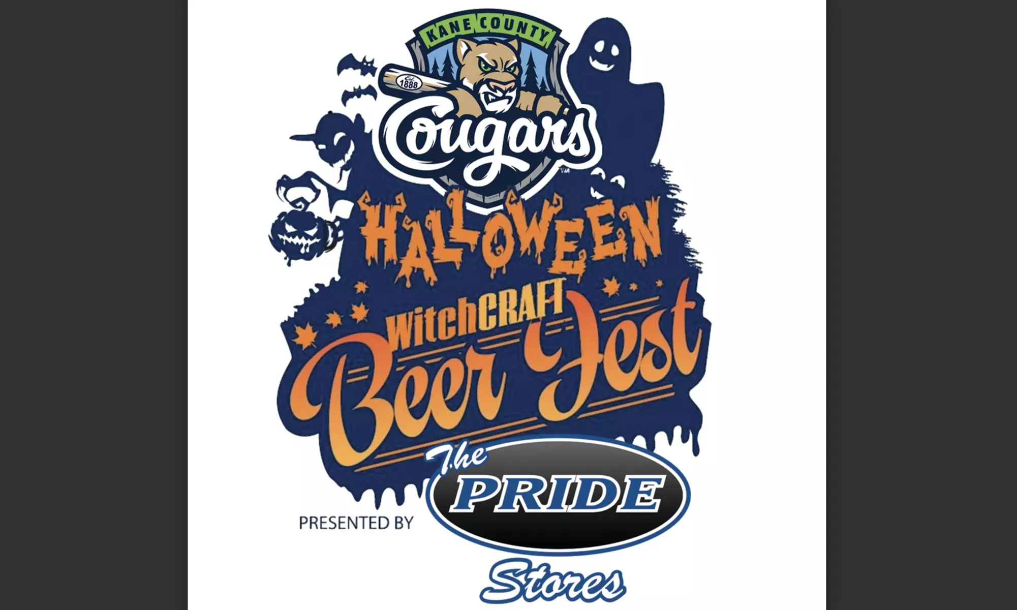 Admission to The Cougars Halloween WitchCRAFT Beer Fest on October 28  - Primary Image
