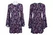 Taylor Women's Crew Neck Crepe Dresses - Image 4