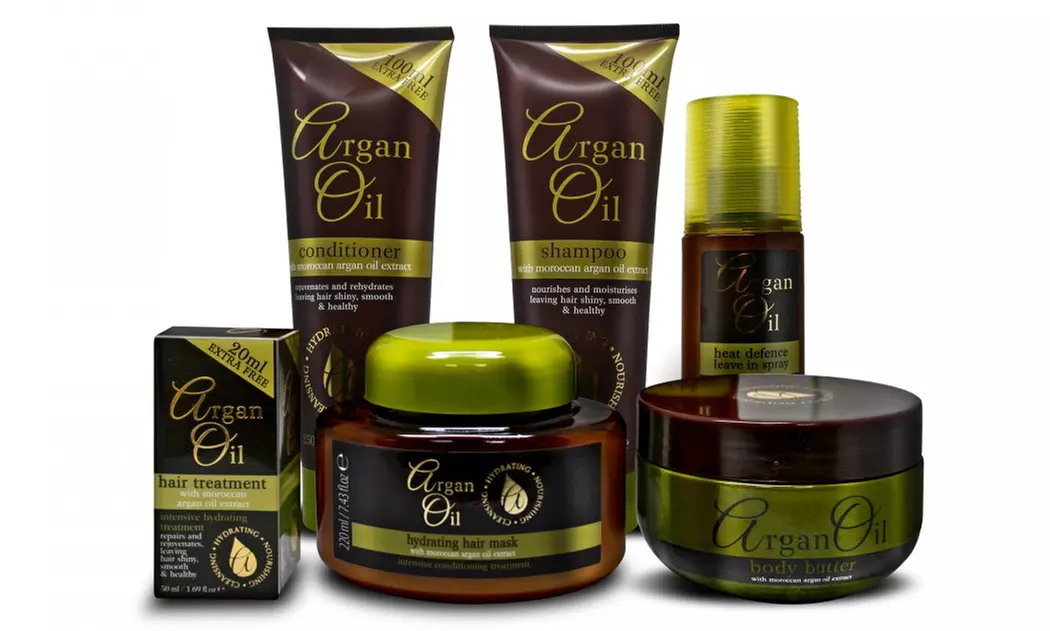 Argan Oil Six-Piece Hair Care Gift Set - Primary Image