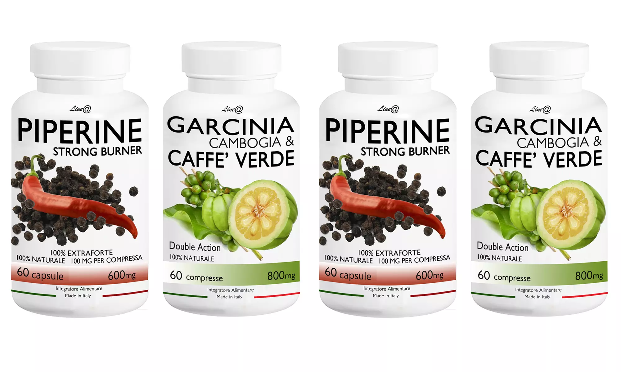 15 jours, 1 mois ou 2 mois de compléments alimentaires avec café vert, garcinine et piperine de la marque Line@Diet - Image 4