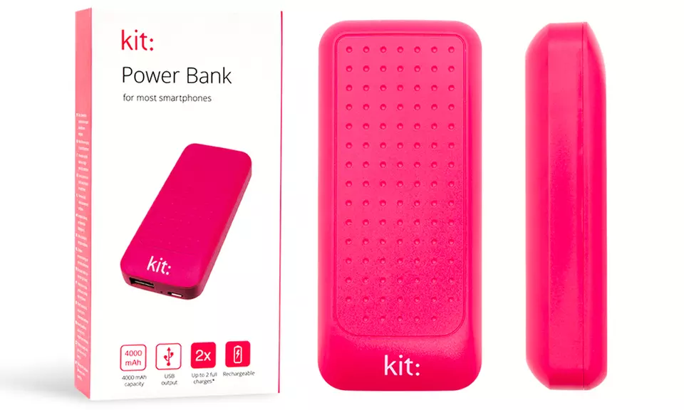 1 ou 2 batteries de secours de poche 4000 mAh - Second Medium