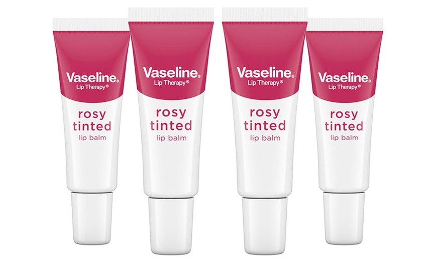 Image 6: Two or Four Vaseline Lip Balm Tubes 10g