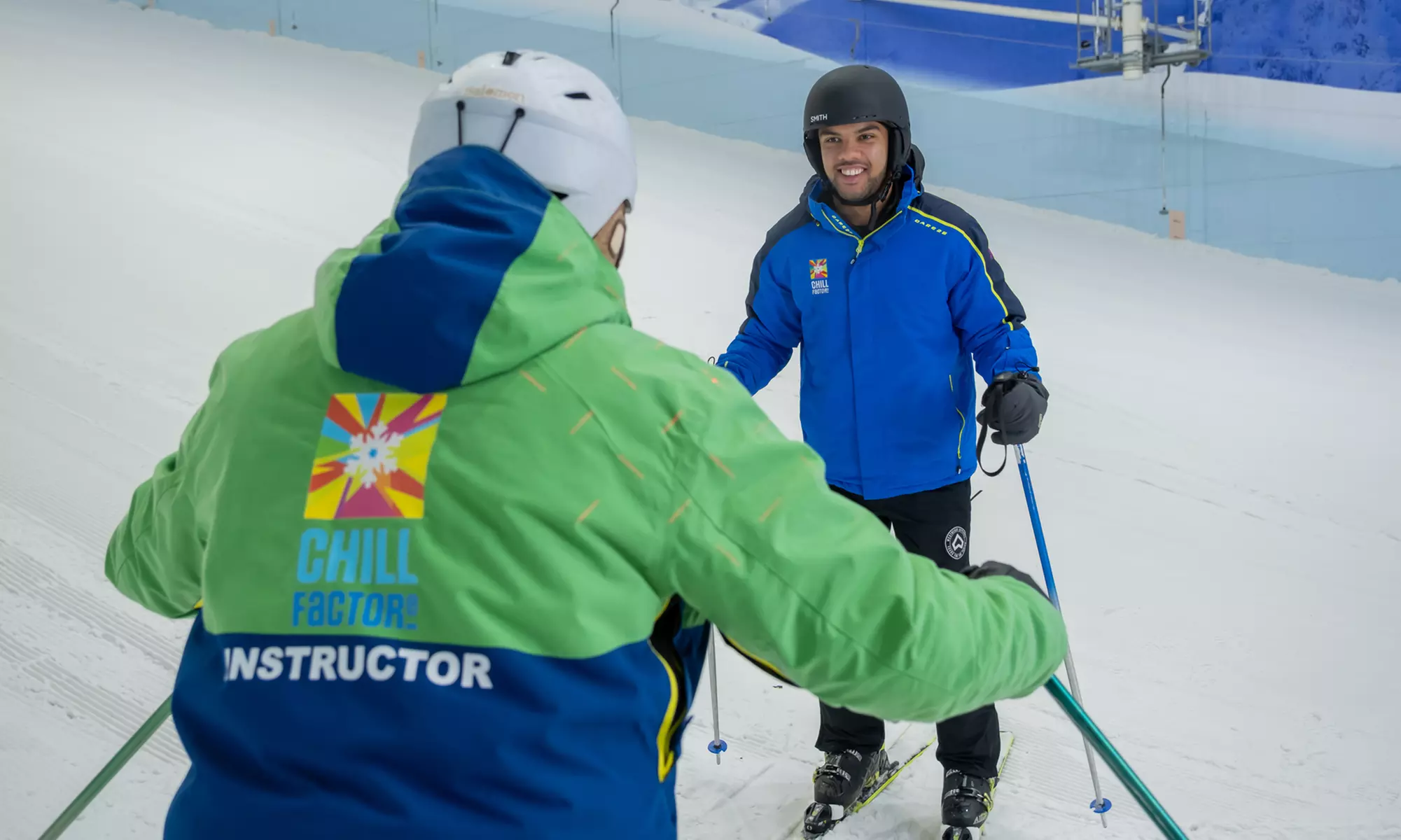 Enjoy a 2- or 5-Hour Ski or Snowboard Group Lessons with a Hot Drink