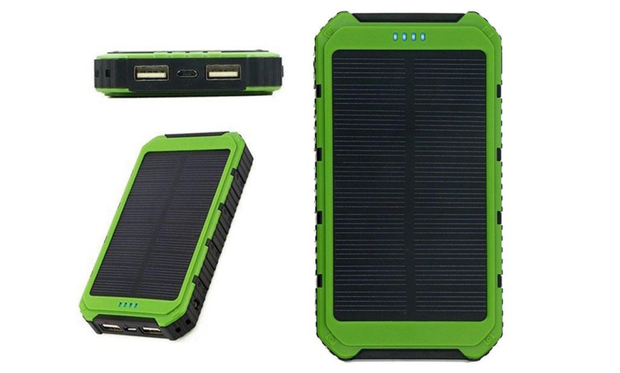 Image 5: 10000mAh Solar Powerbank