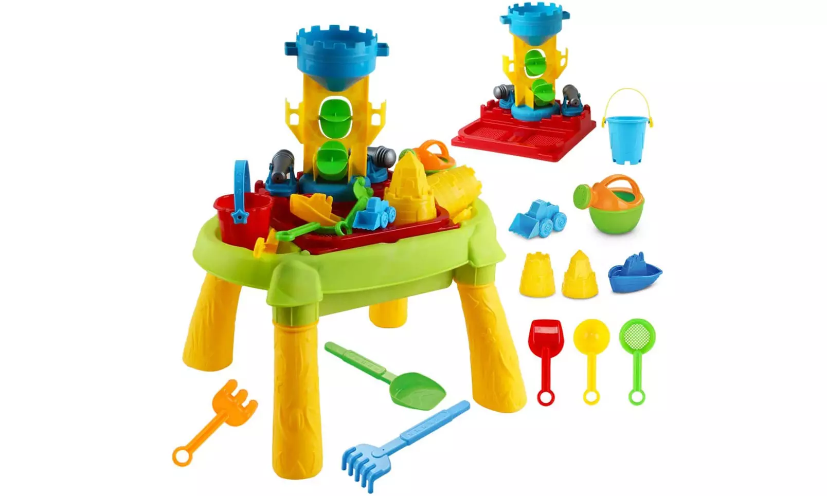 Sand and Water Outdoor Activity Table Play Set - Primary Image