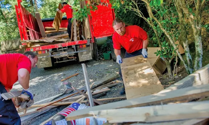 $149 for 1/6 of a Truck of Junk Removal from Junk King of Fairfax ($248 Value) - Primary Image