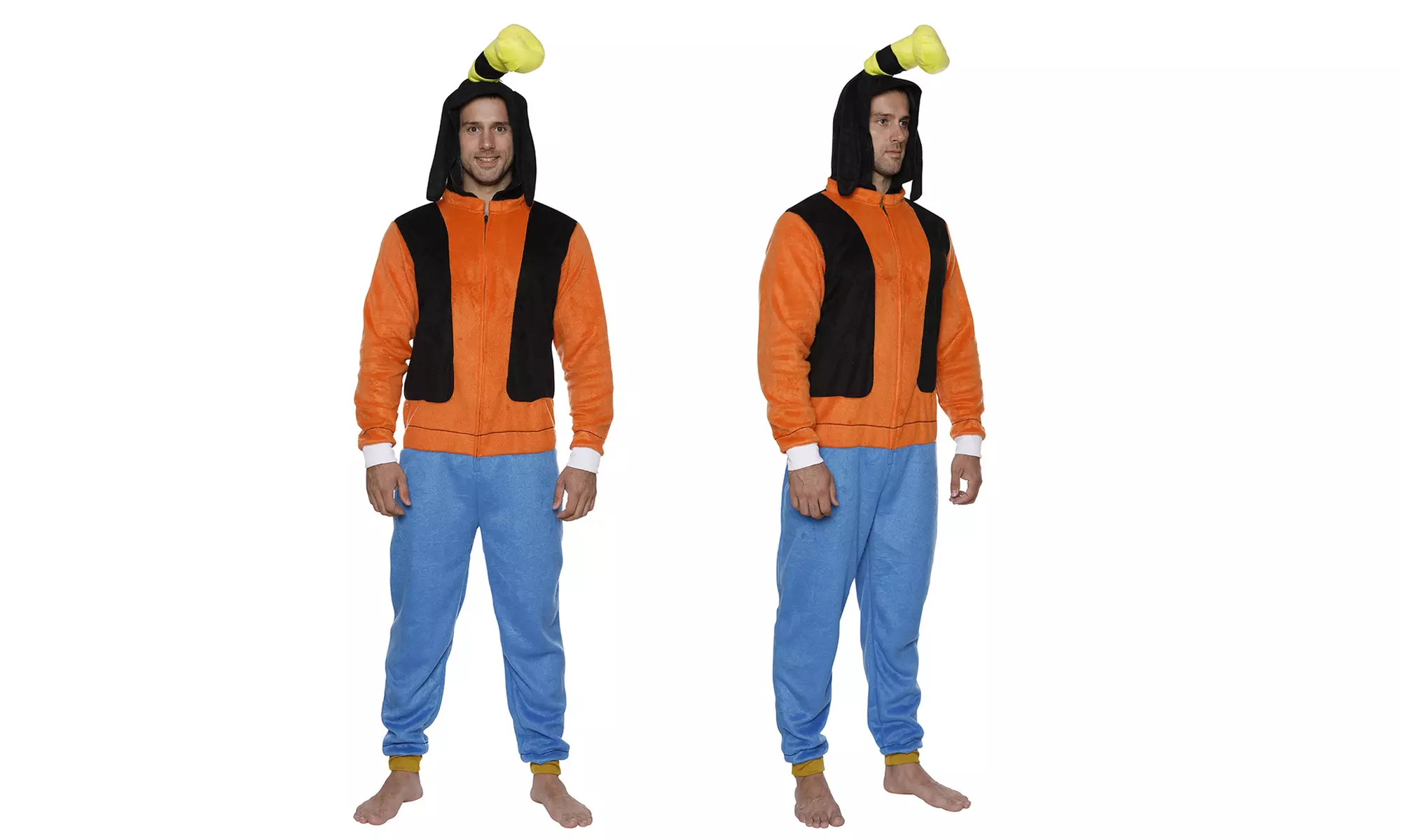 Men's Disney Goofy or Nickelodeon Rugrats Chuckie Pajama Onesie - Second Medium