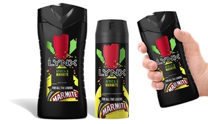 Lynx Africa and Marmite Deodorant