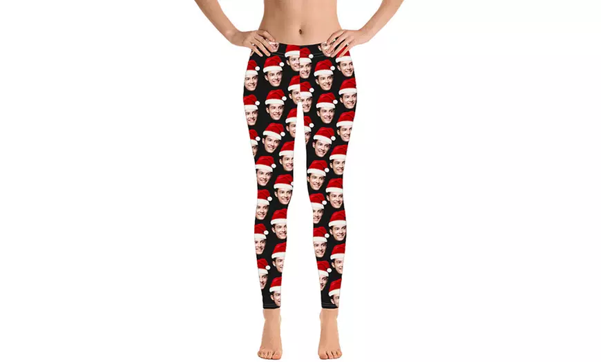 Image 2: Personalised Christmas Leggings