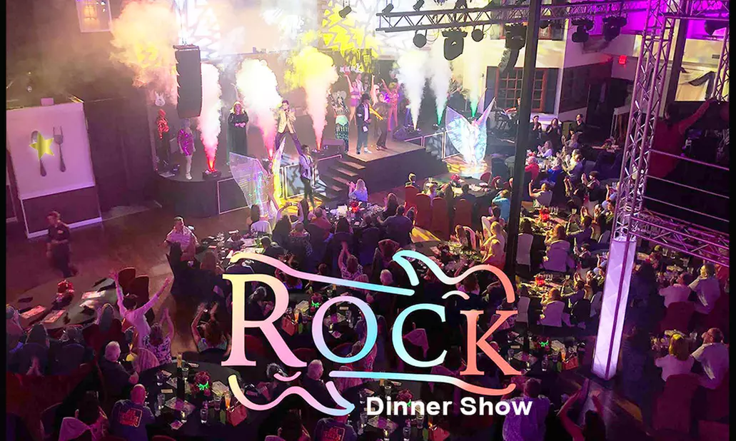 Admission with Dinner for One, Two, or Four Adults, or One Child to Rock Dinner Show (Up to 38% Off) - Primary Image