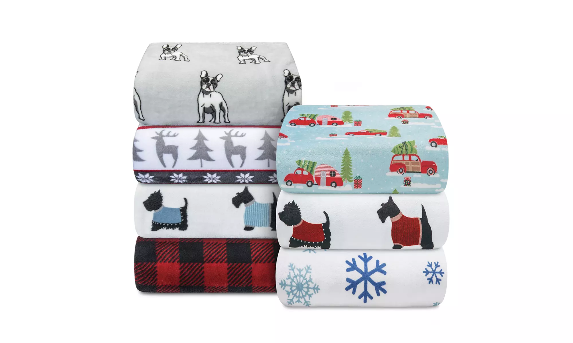 Winter Nights Plush Blanket - Primary Image