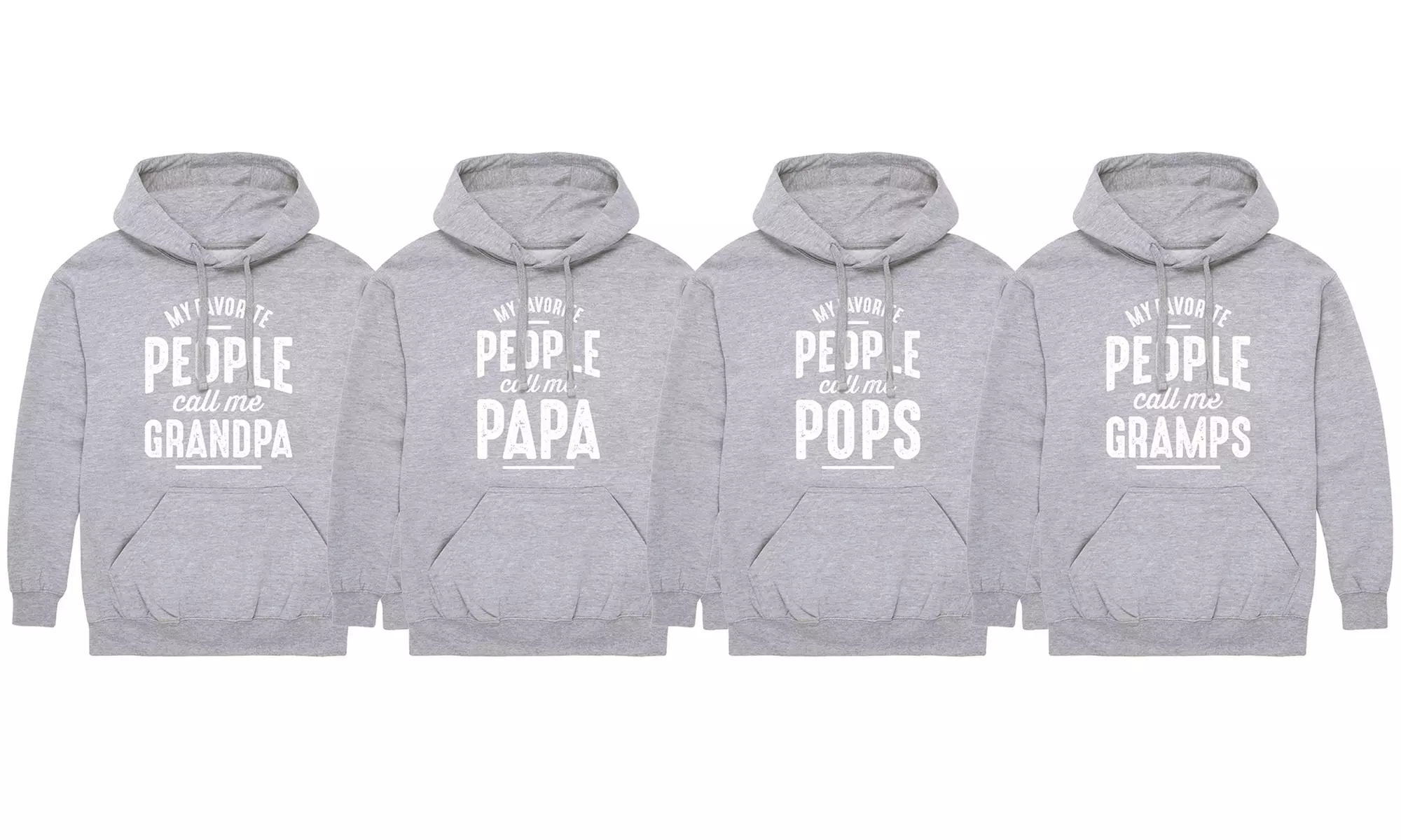 Men's My Favorite People Grandpa Hoodie (M-2XL) - Primary Image