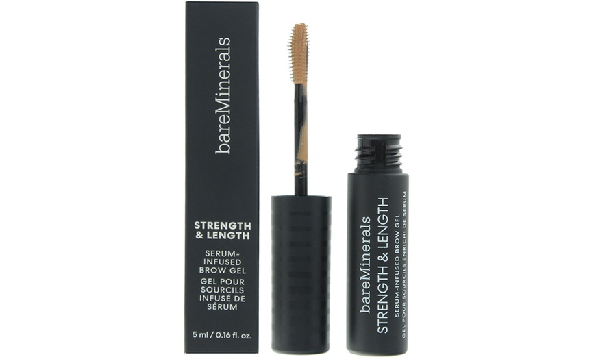 Image 1: Bare Minerals Strength and Length Serum Infused Brow Gel 5ml