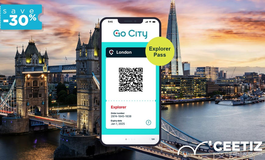 Image 1: Go City - London Explorer pass