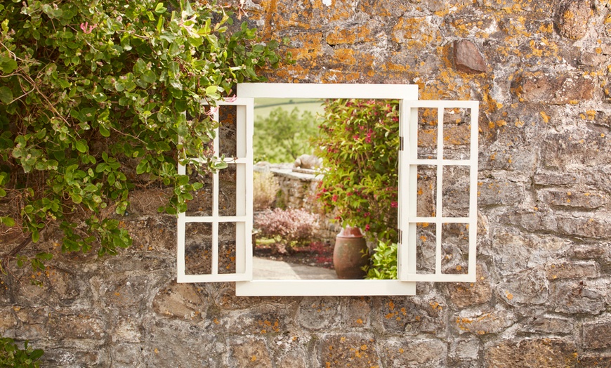 Image 10: Decorative Outdoor Garden Mirror