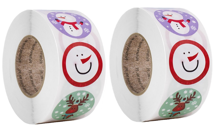 Image 6: Merry Christmas Sticker Roll